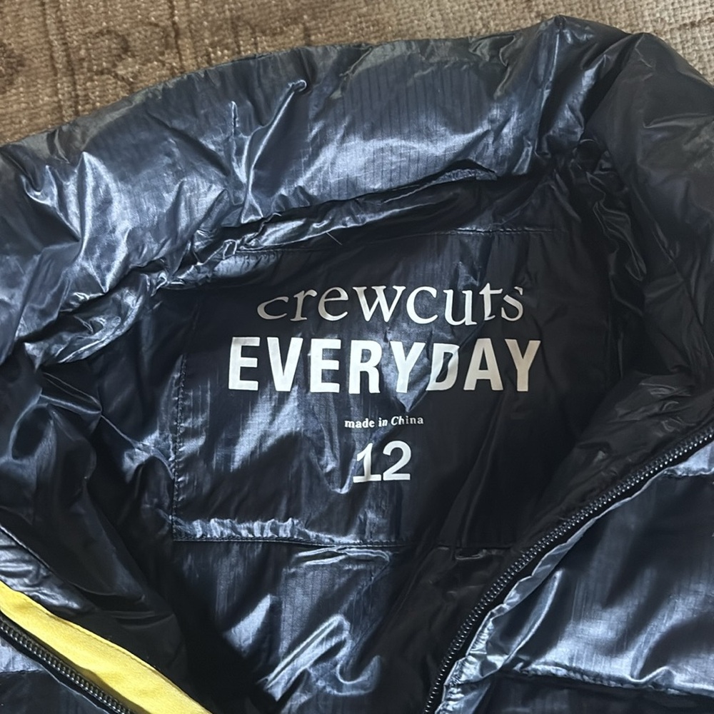 Crewcuts Navy Puffer Jacket - Picture 2 of 3